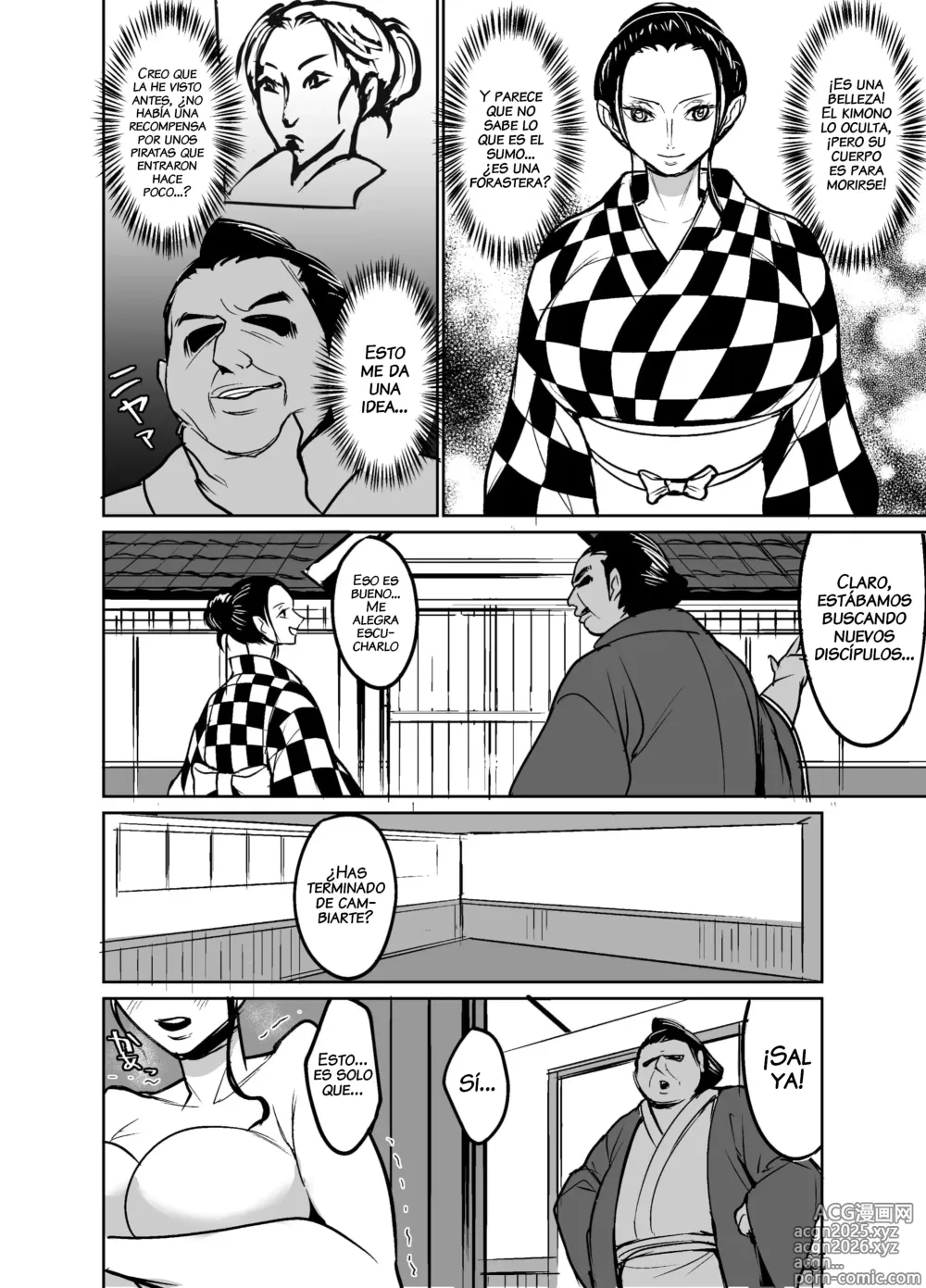 Page 3 of doujinshi La Arqueóloga que se Infiltró en el País de Wano como Luchadora de Sumo