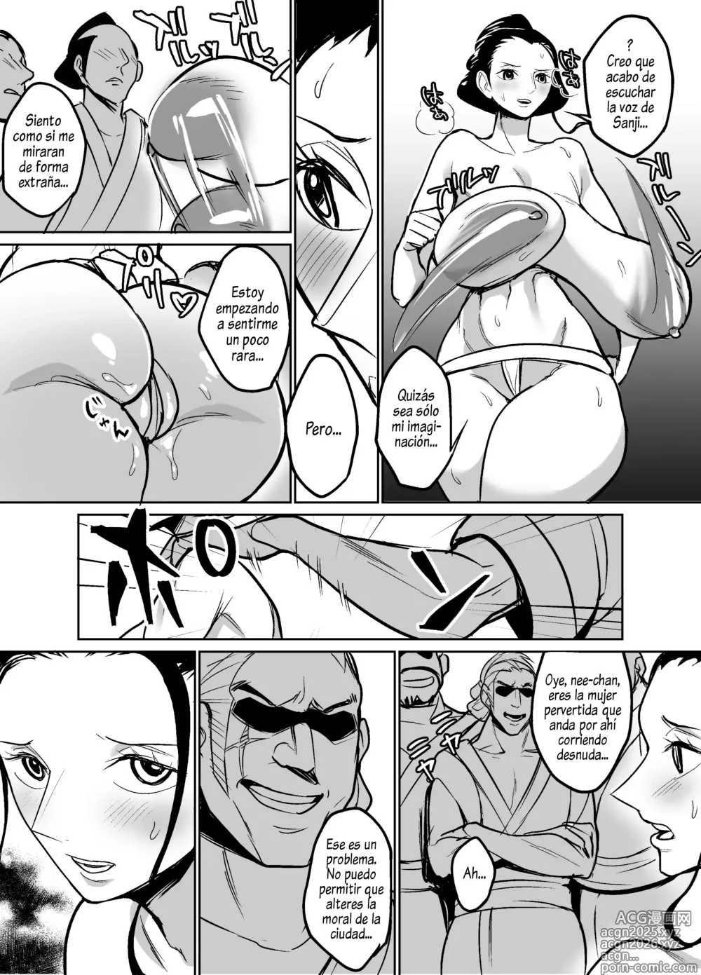 Page 27 of doujinshi La Arqueóloga que se Infiltró en el País de Wano como Luchadora de Sumo
