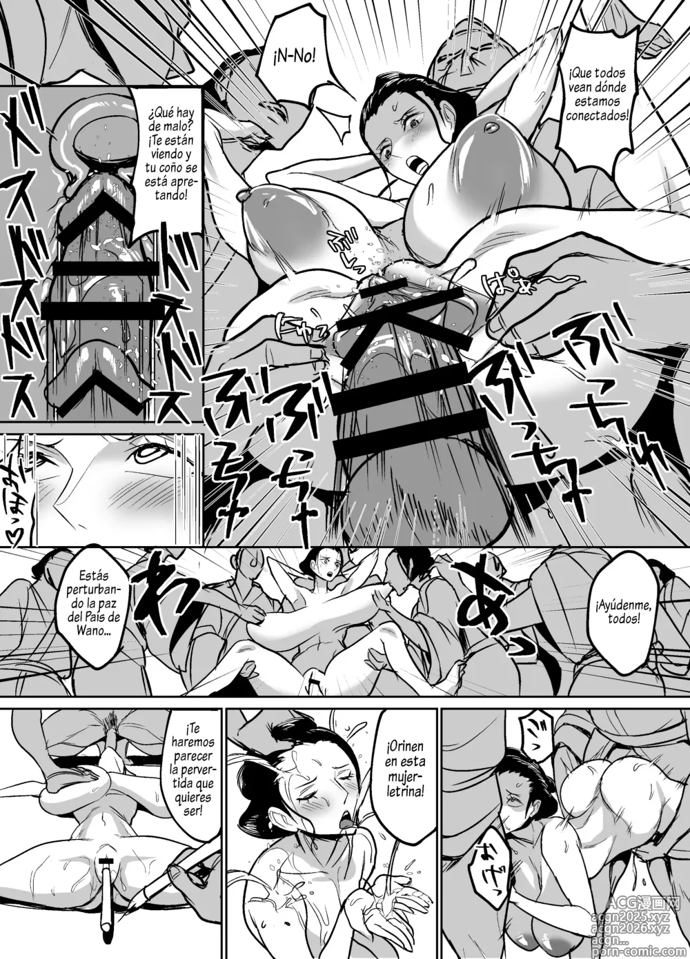 Page 29 of doujinshi La Arqueóloga que se Infiltró en el País de Wano como Luchadora de Sumo