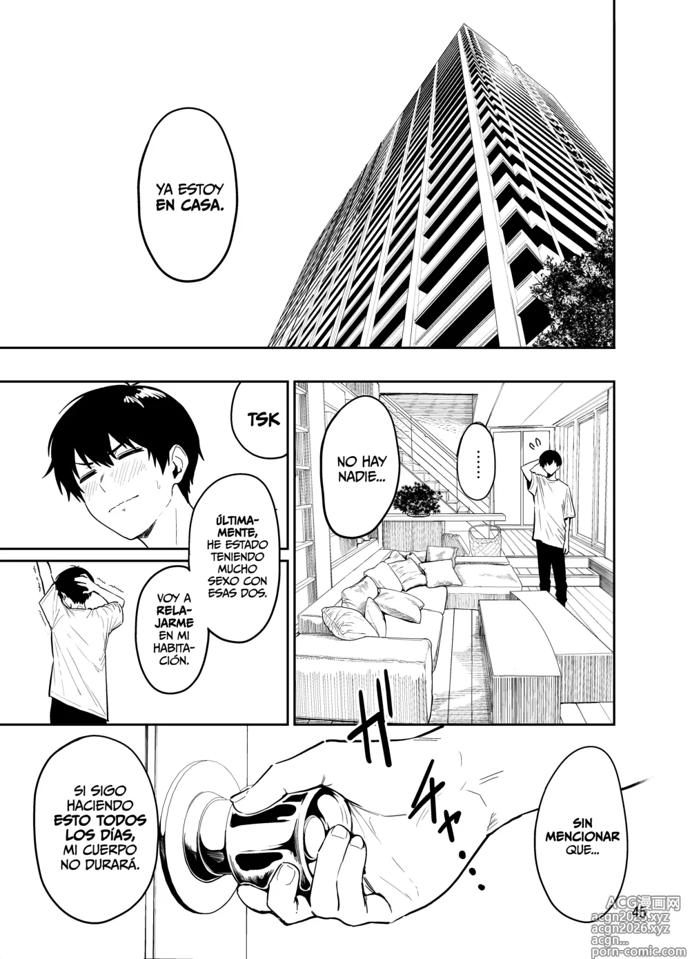 Page 46 of doujinshi La Historia de Como Tuve Toneladas de Sexo sin Protección con unas Gyarus #2