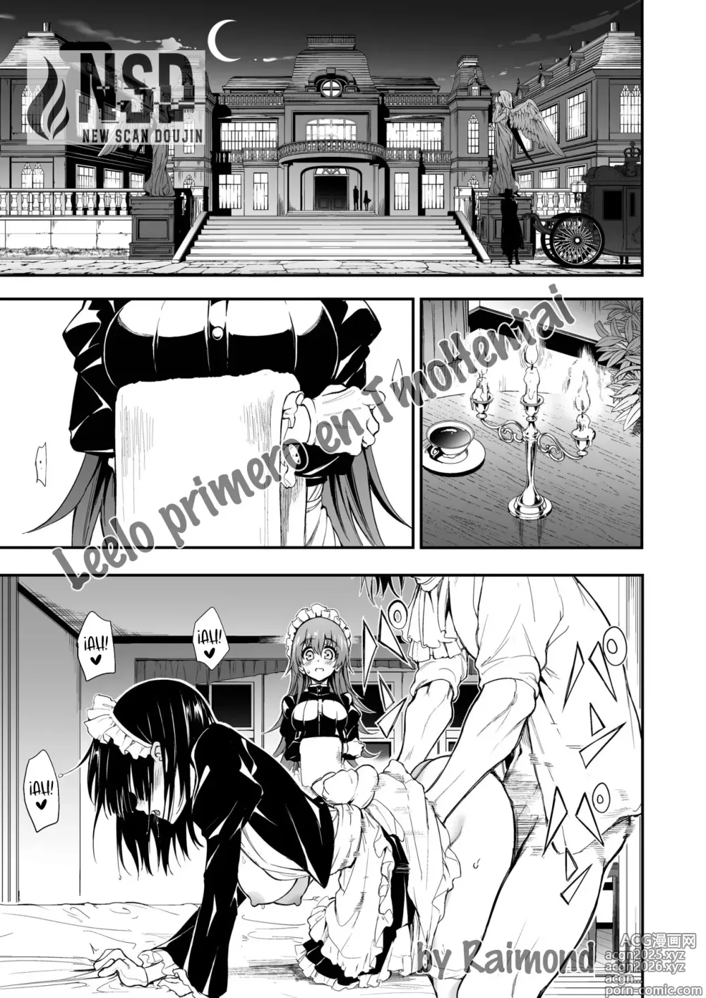 Page 3 of doujinshi Educación de una Maid. 7 -La Noble Caída, Rurikawa Tsubaki-