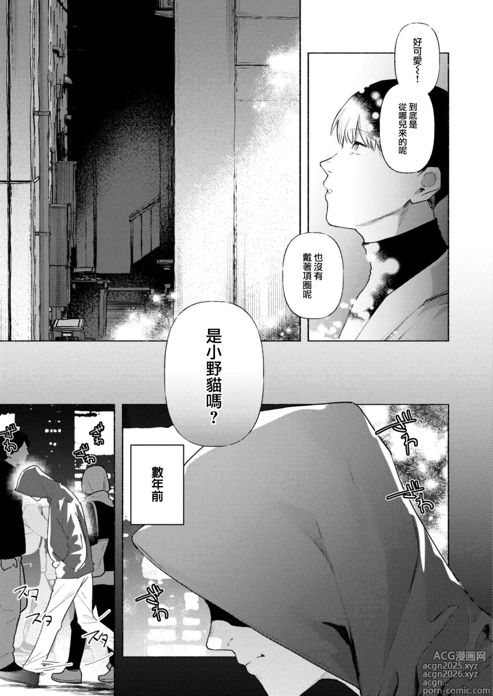 Page 3 of manga 野良猫
