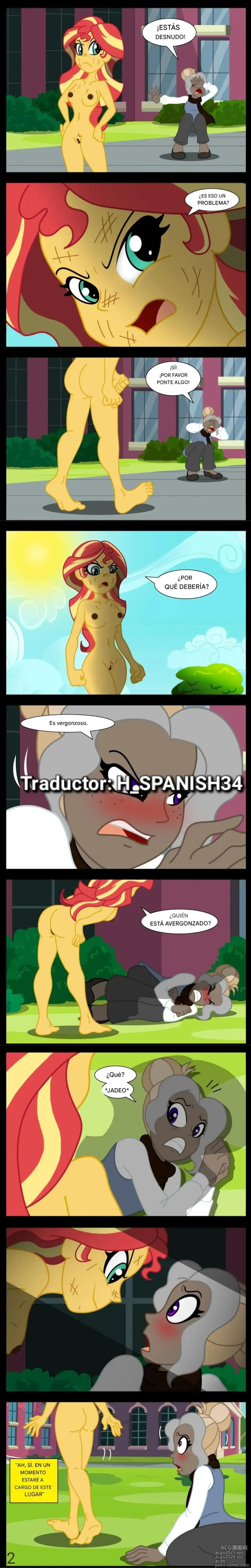 Page 2 of doujinshi Equestria girl