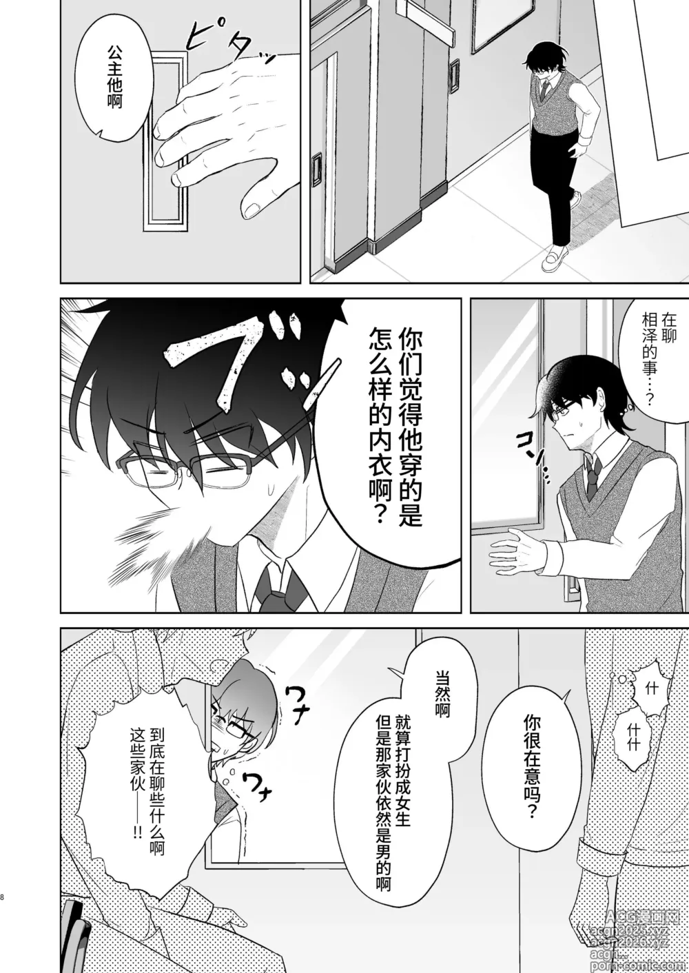 Page 7 of doujinshi 男子校の姫に俺は負けない!