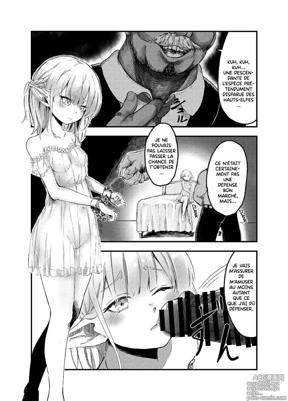 Page 2 of doujinshi Un Livre Sur Le Viol D'une Elfe