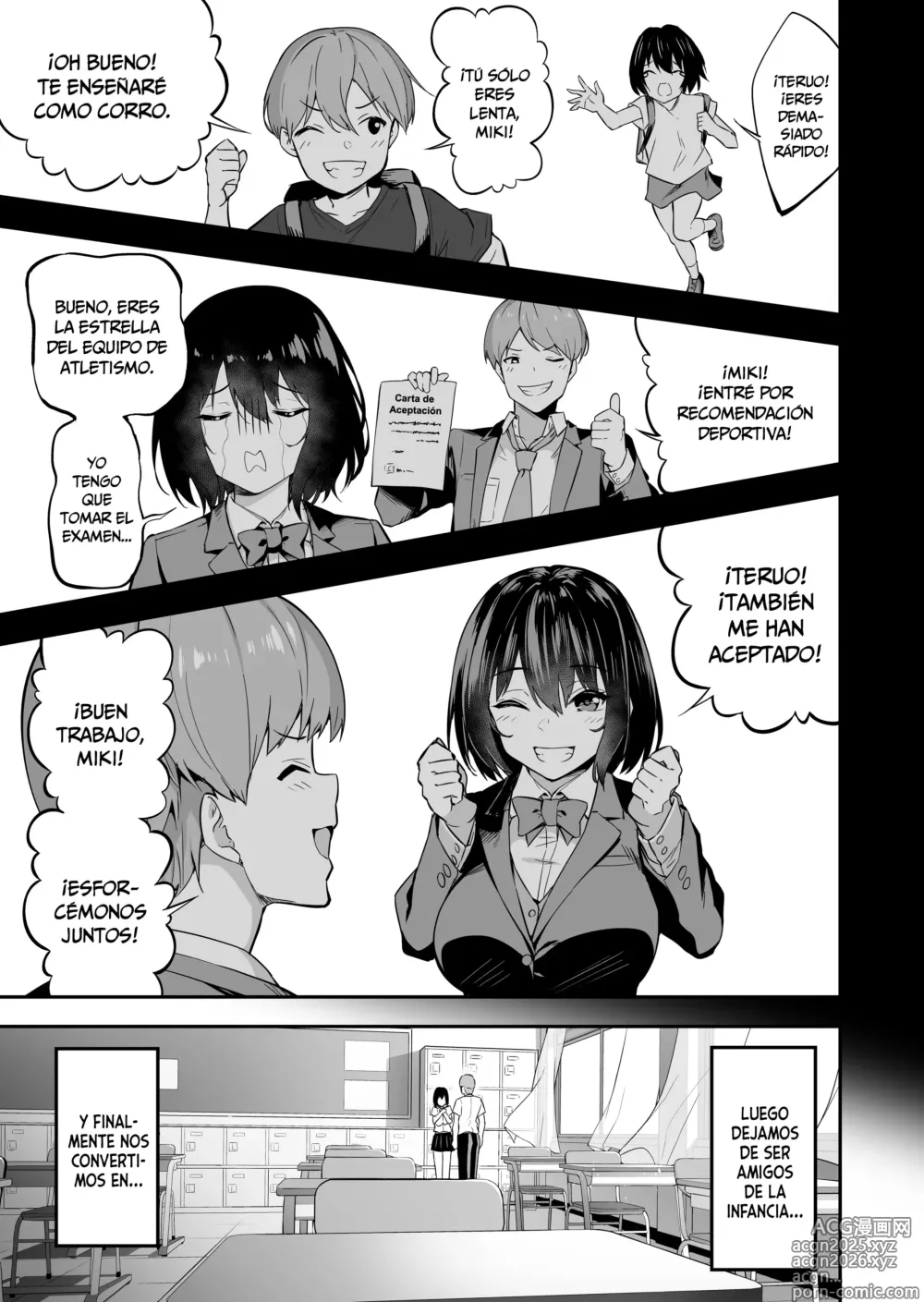 Page 2 of doujinshi Seikyouka Gasshuku -Rikujou Joshi Mizuki no NTR-