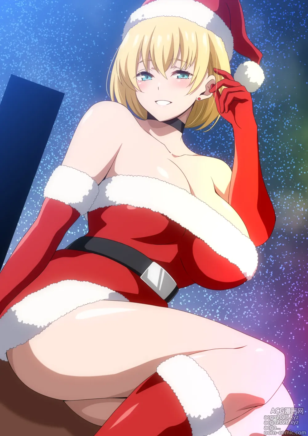 Page 23 of doujinshi Santa Musume ga Yattekita! 2024