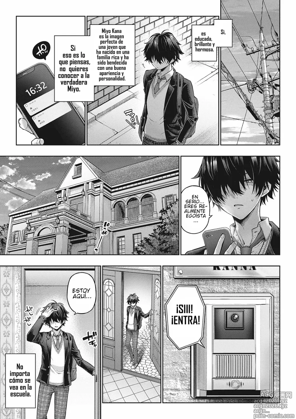 Page 6 of manga Si Mi Gatita