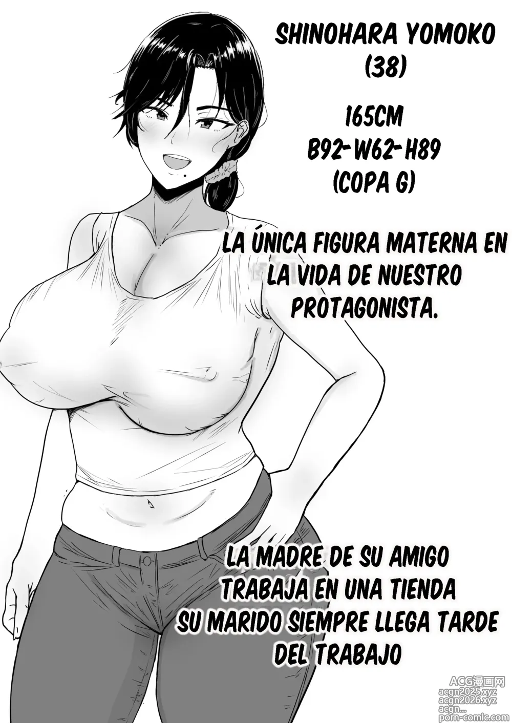 Page 2 of doujinshi Una Vigorosa Madre ~Hasta Que La Enérgica Madre Caiga Ante Mi Gigante Pene~