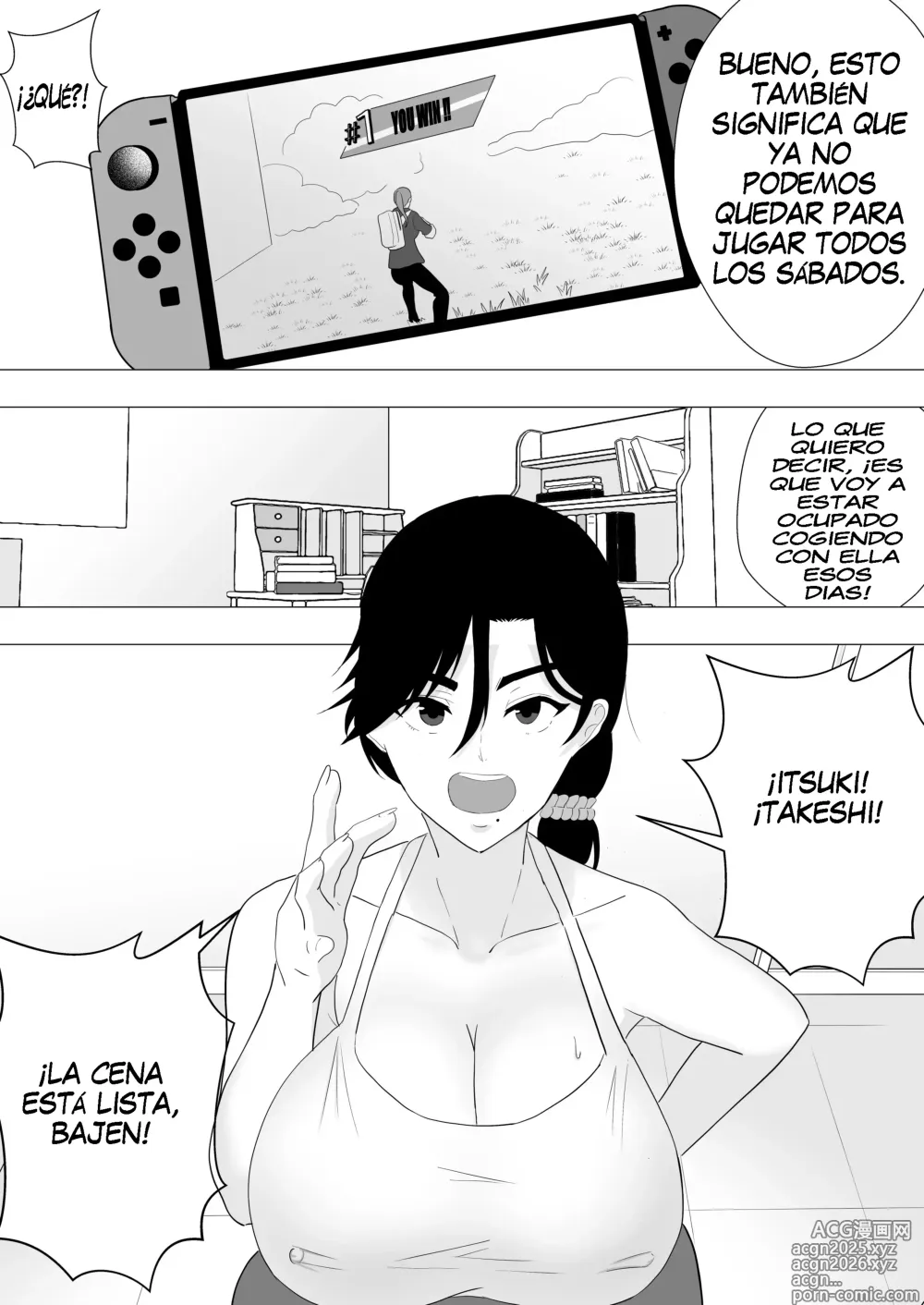 Page 11 of doujinshi Una Vigorosa Madre ~Hasta Que La Enérgica Madre Caiga Ante Mi Gigante Pene~