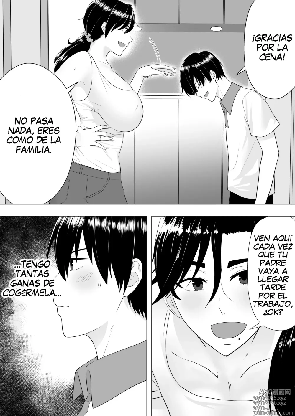 Page 12 of doujinshi Una Vigorosa Madre ~Hasta Que La Enérgica Madre Caiga Ante Mi Gigante Pene~