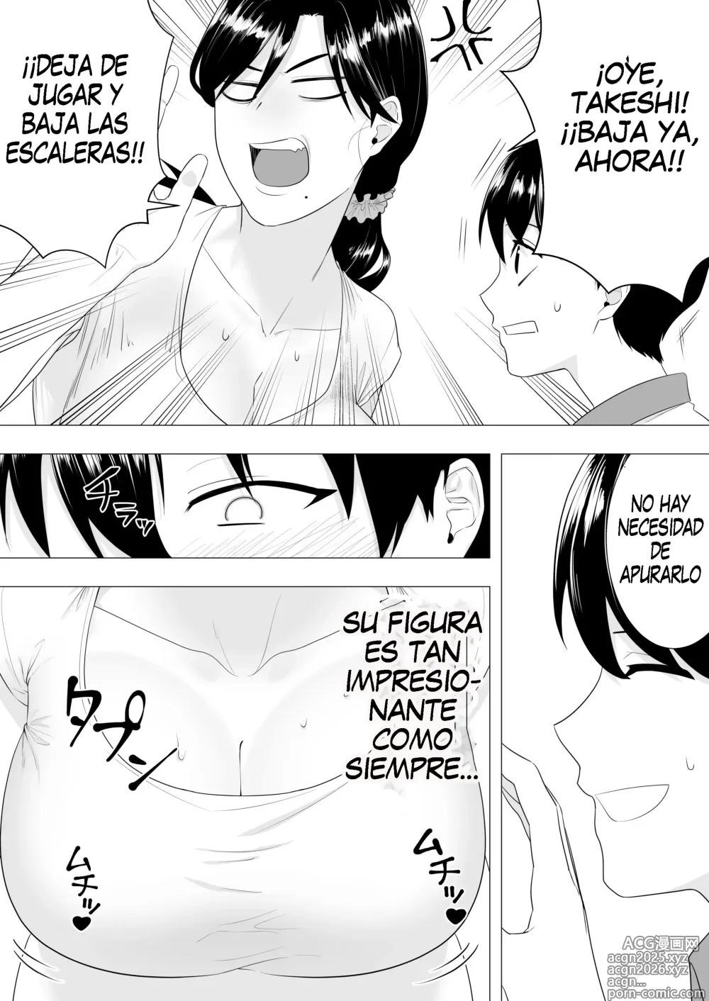 Page 5 of doujinshi Una Vigorosa Madre ~Hasta Que La Enérgica Madre Caiga Ante Mi Gigante Pene~