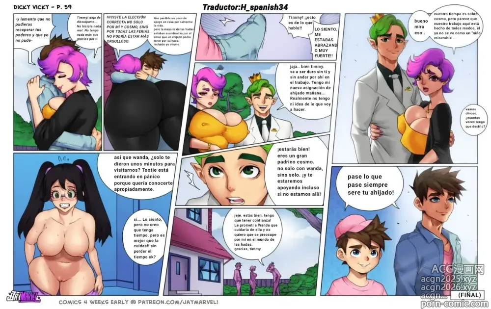 Page 22 of doujinshi Los padrinos magicos una orgia de locuras