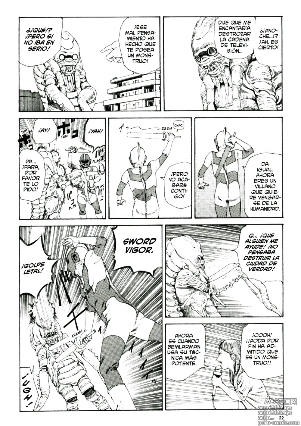 Page 21 of manga Anamorfosis