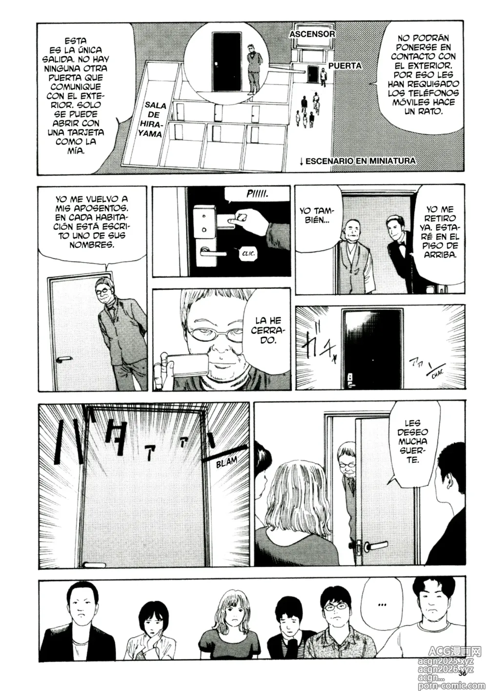 Page 37 of manga Anamorfosis