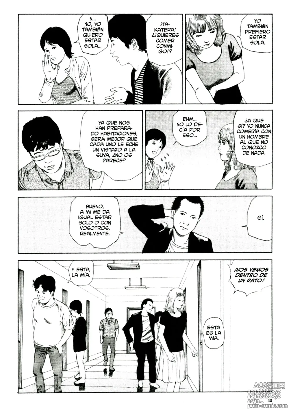 Page 38 of manga Anamorfosis
