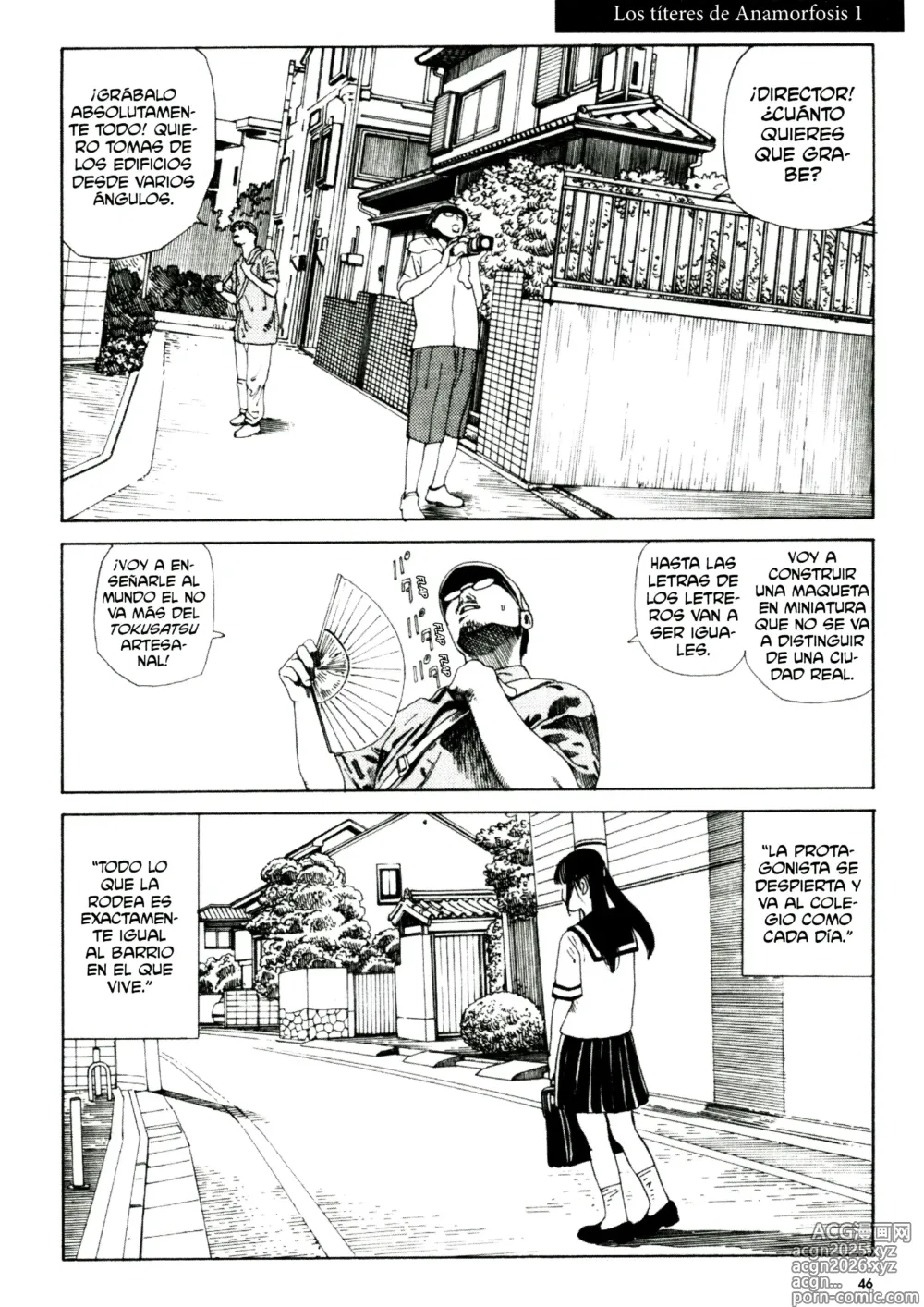 Page 44 of manga Anamorfosis