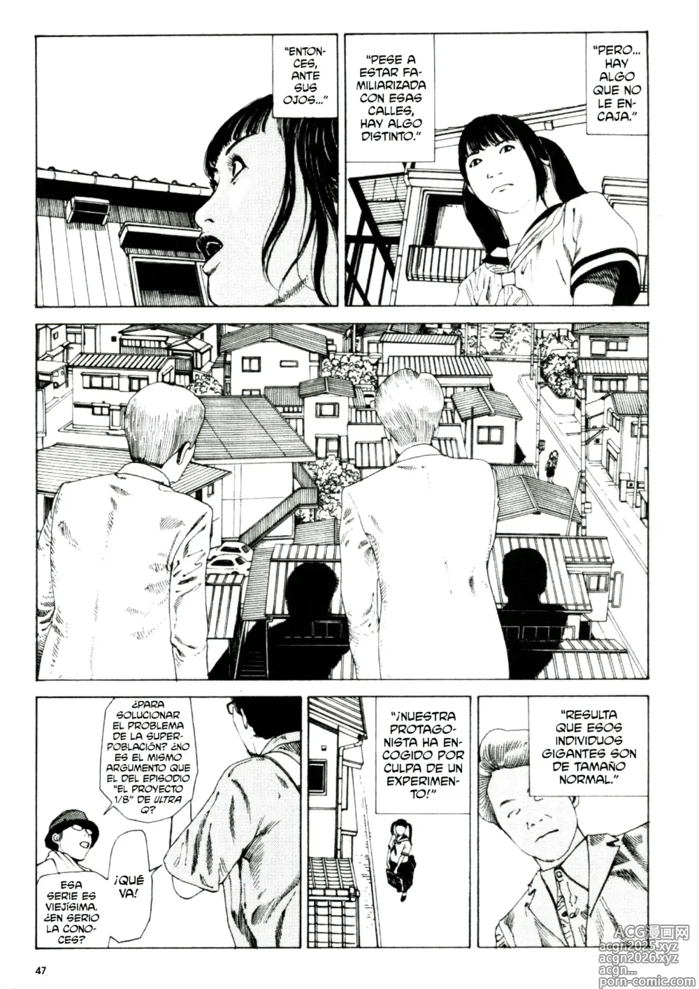 Page 45 of manga Anamorfosis