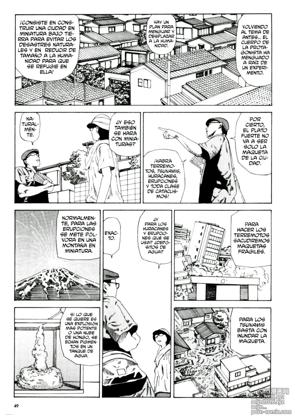 Page 47 of manga Anamorfosis