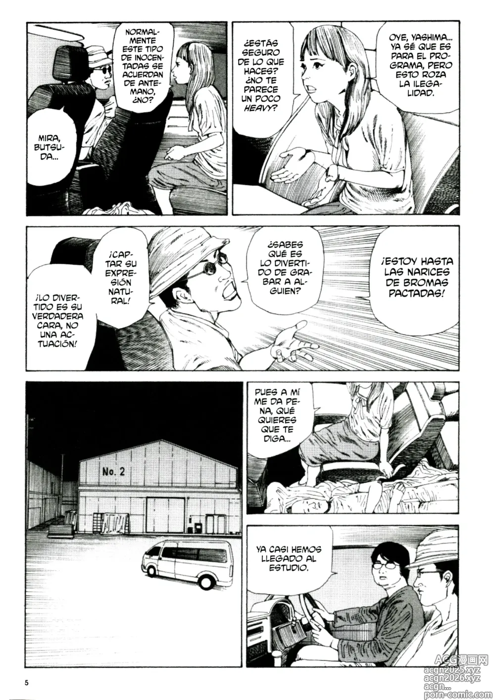 Page 6 of manga Anamorfosis