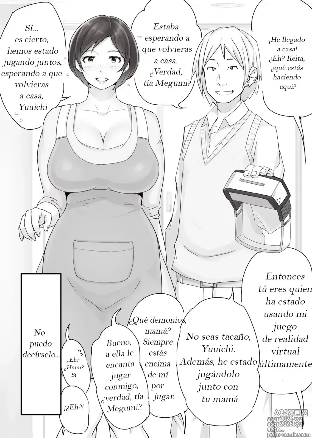 Page 2 of manga No Puedo Decirlo ~Megumi~