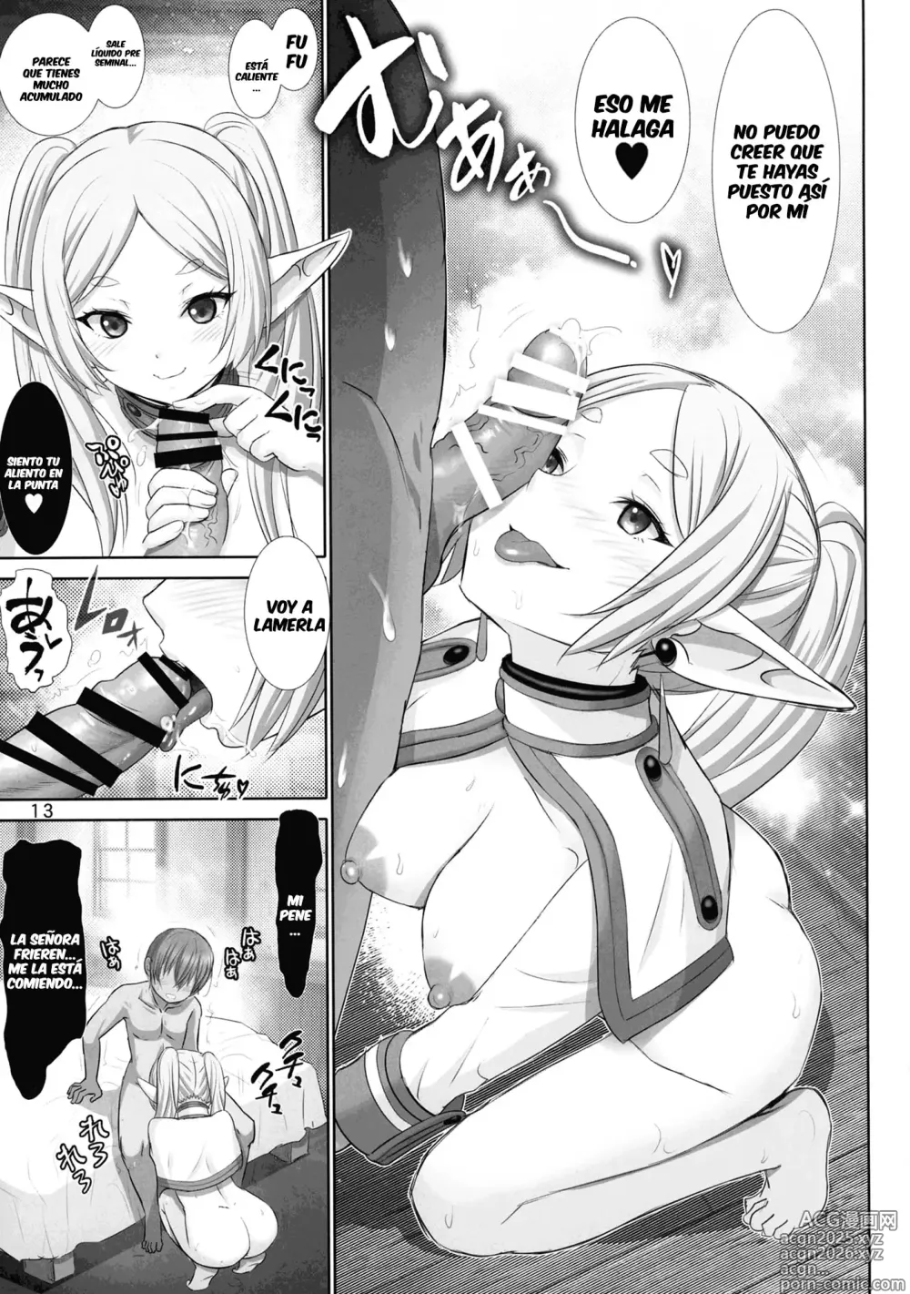 Page 13 of doujinshi El Placer de Frieren
