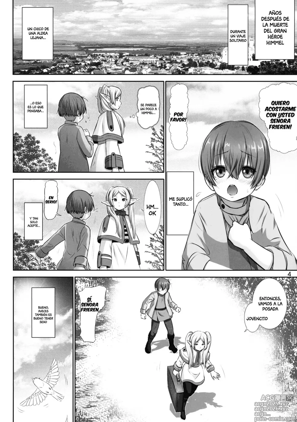Page 4 of doujinshi El Placer de Frieren