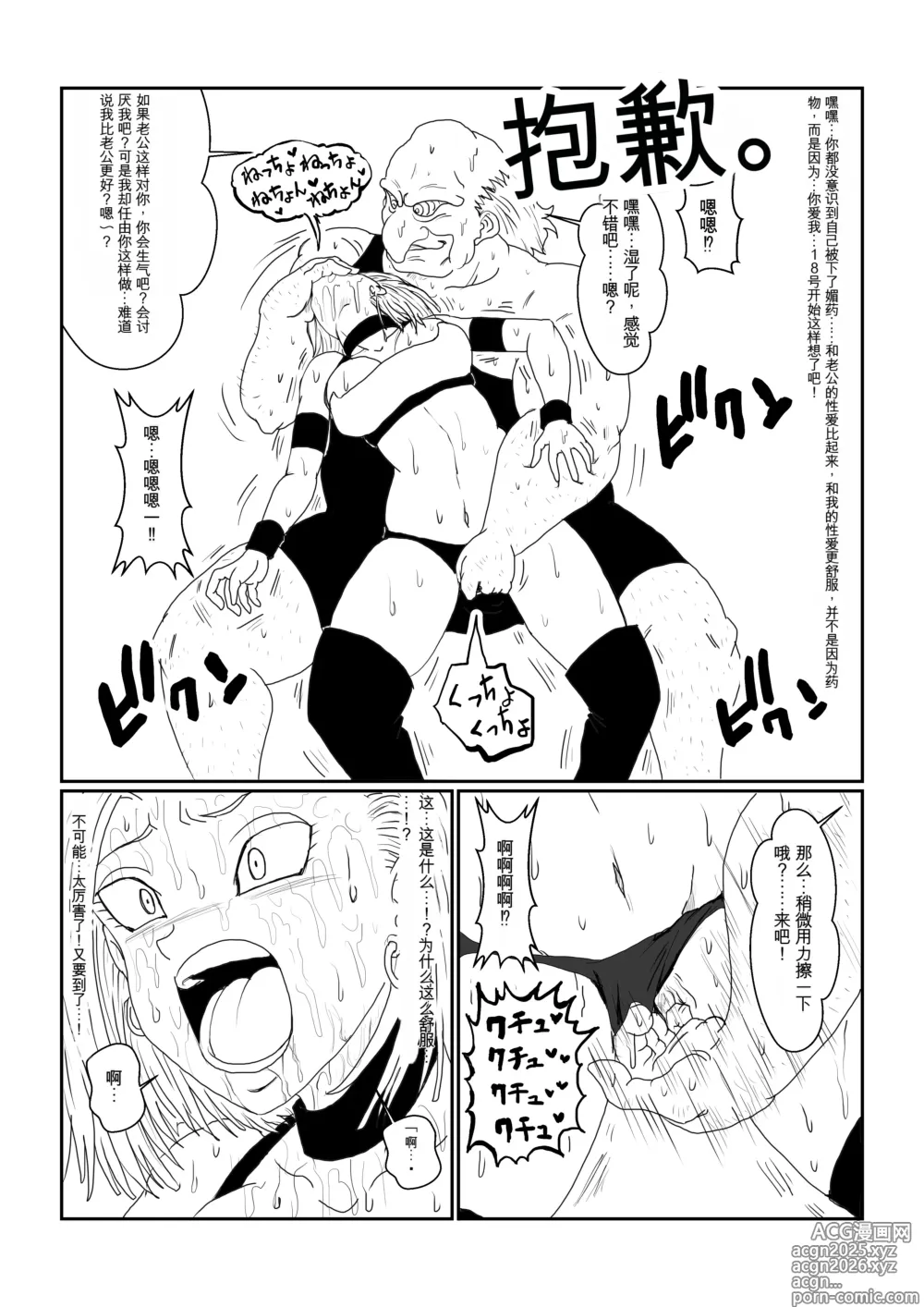 Page 29 of doujinshi Re: Sennou Kyouiku-shitsu ~Jinzou Ningen 18-gou Hen~(Dragon Ball Z)1-2