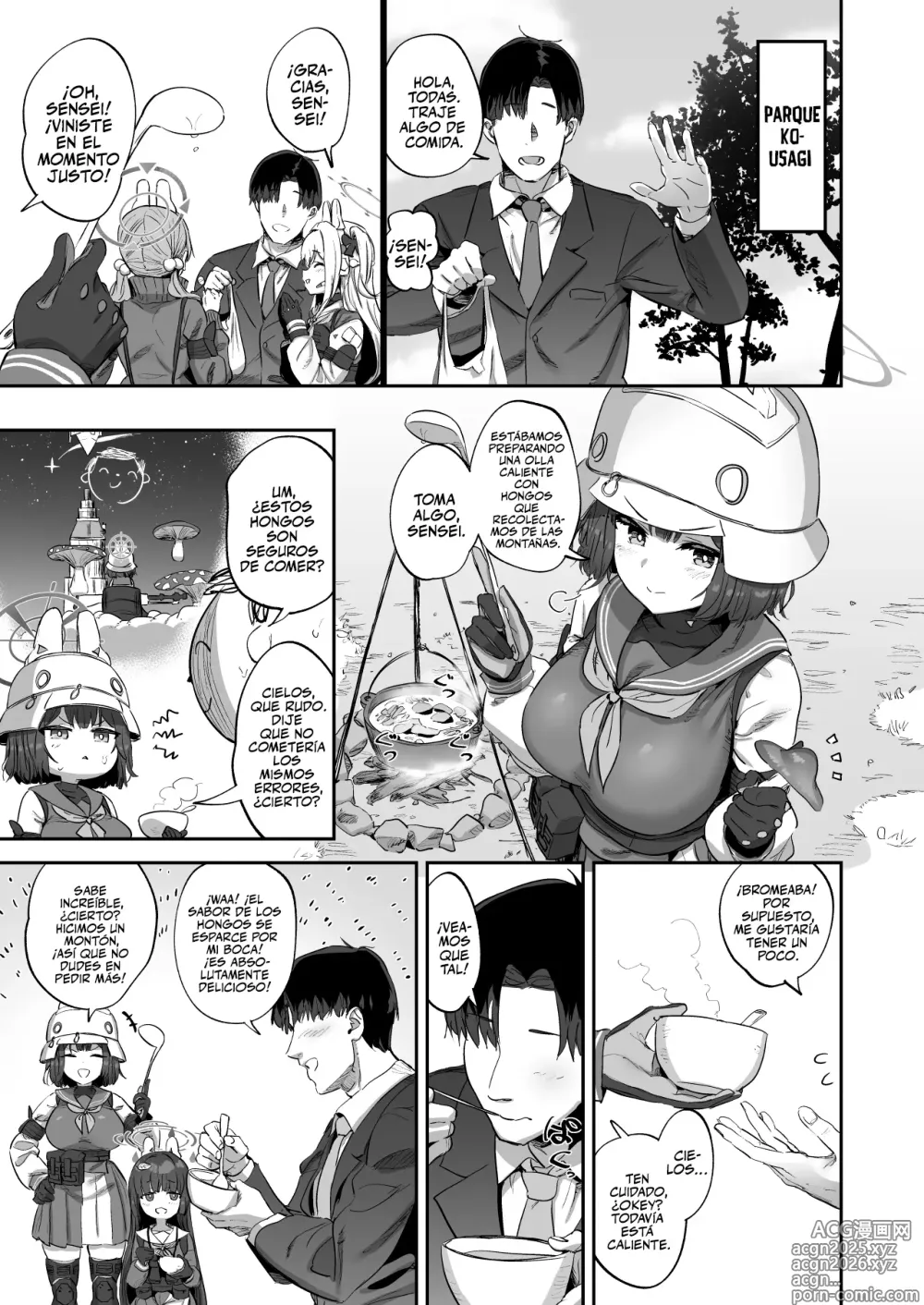Page 2 of doujinshi Sexo con Saki