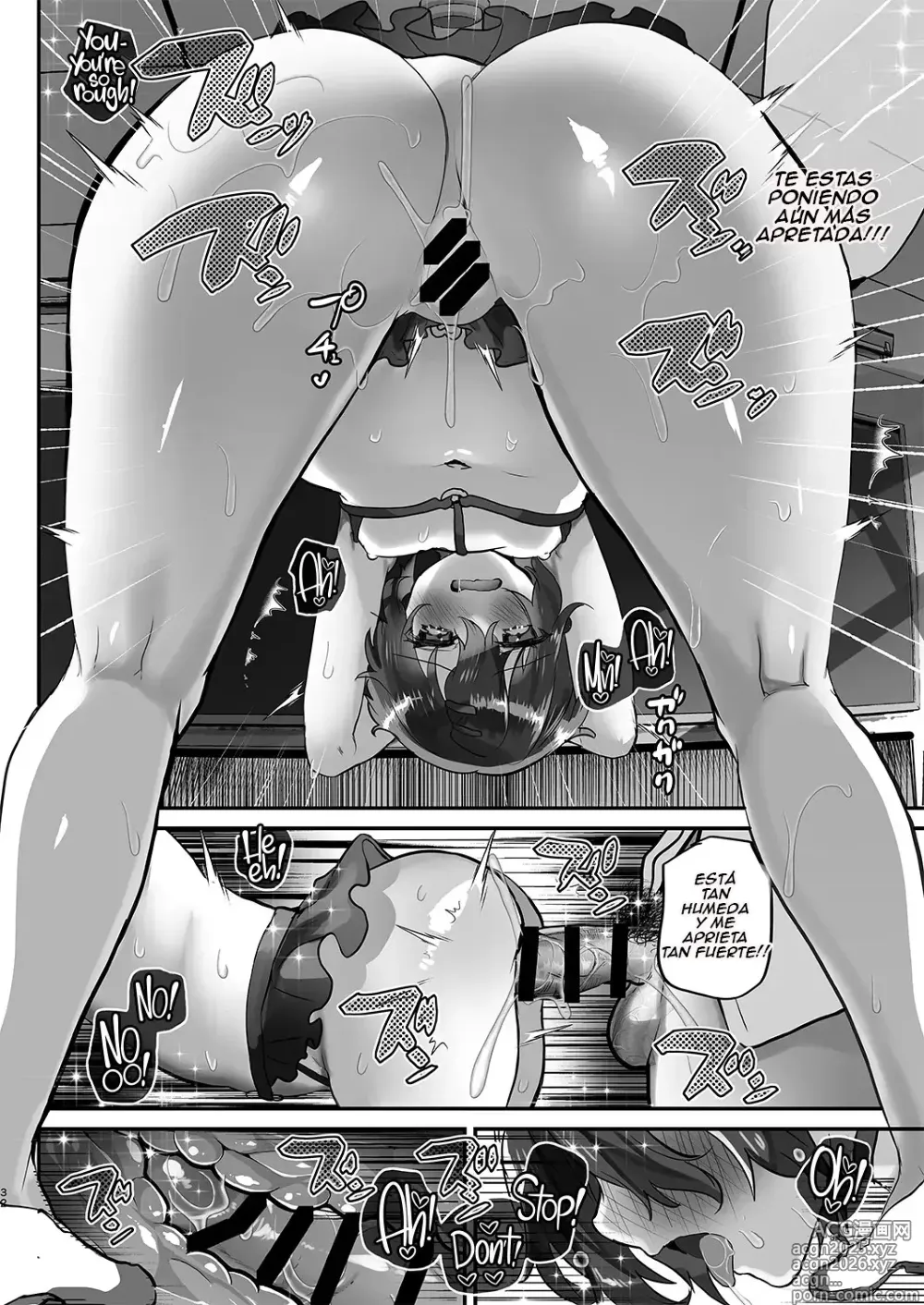 Page 33 of doujinshi ¡¡Entrenando a Mi Alumna Ignorante en la Escuela y Disfrutando de Creampies!!