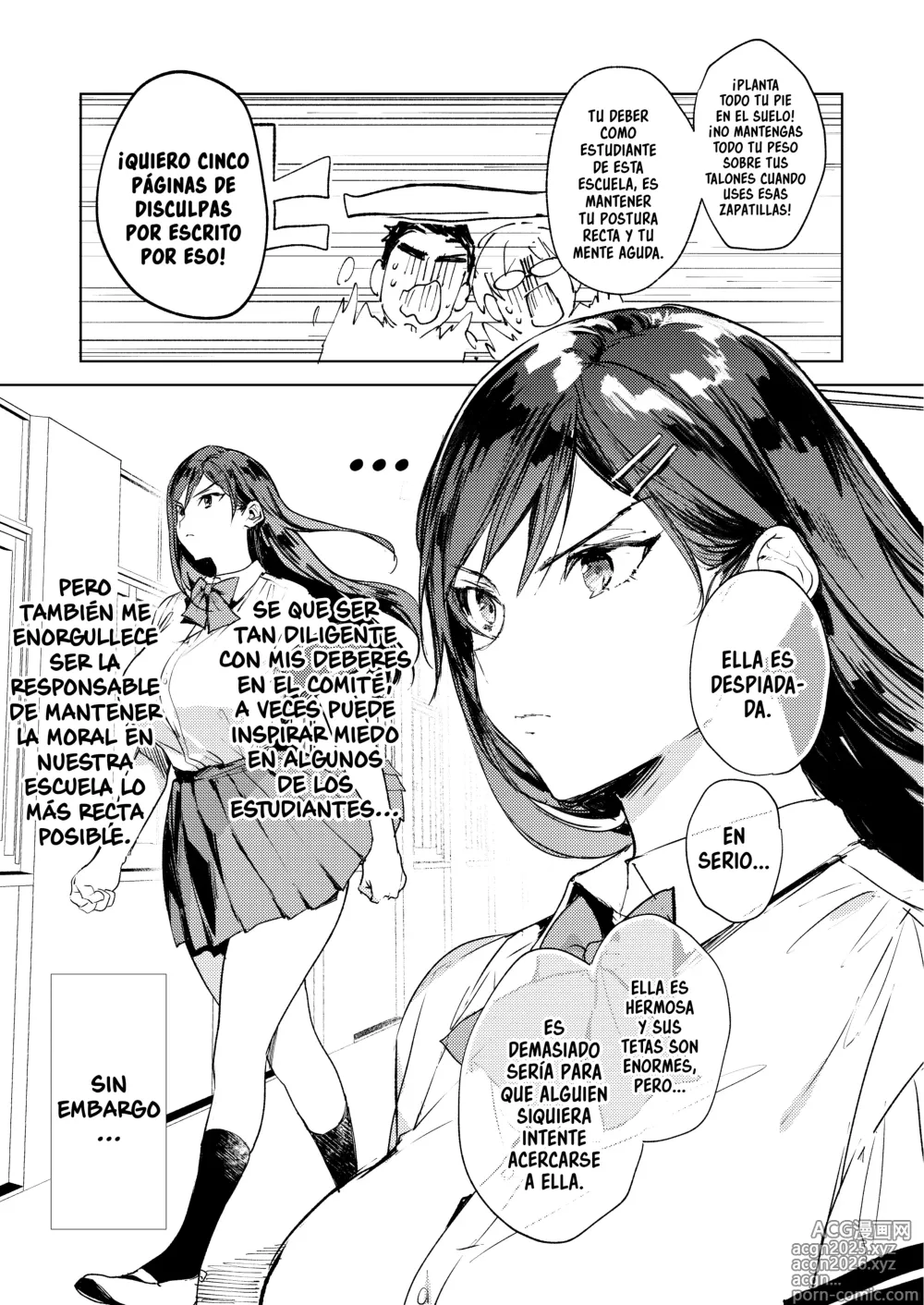 Page 6 of doujinshi La Estricta Presidenta del Comité Disciplinario no Puede Dejar de Masturbarse en la Escuela!