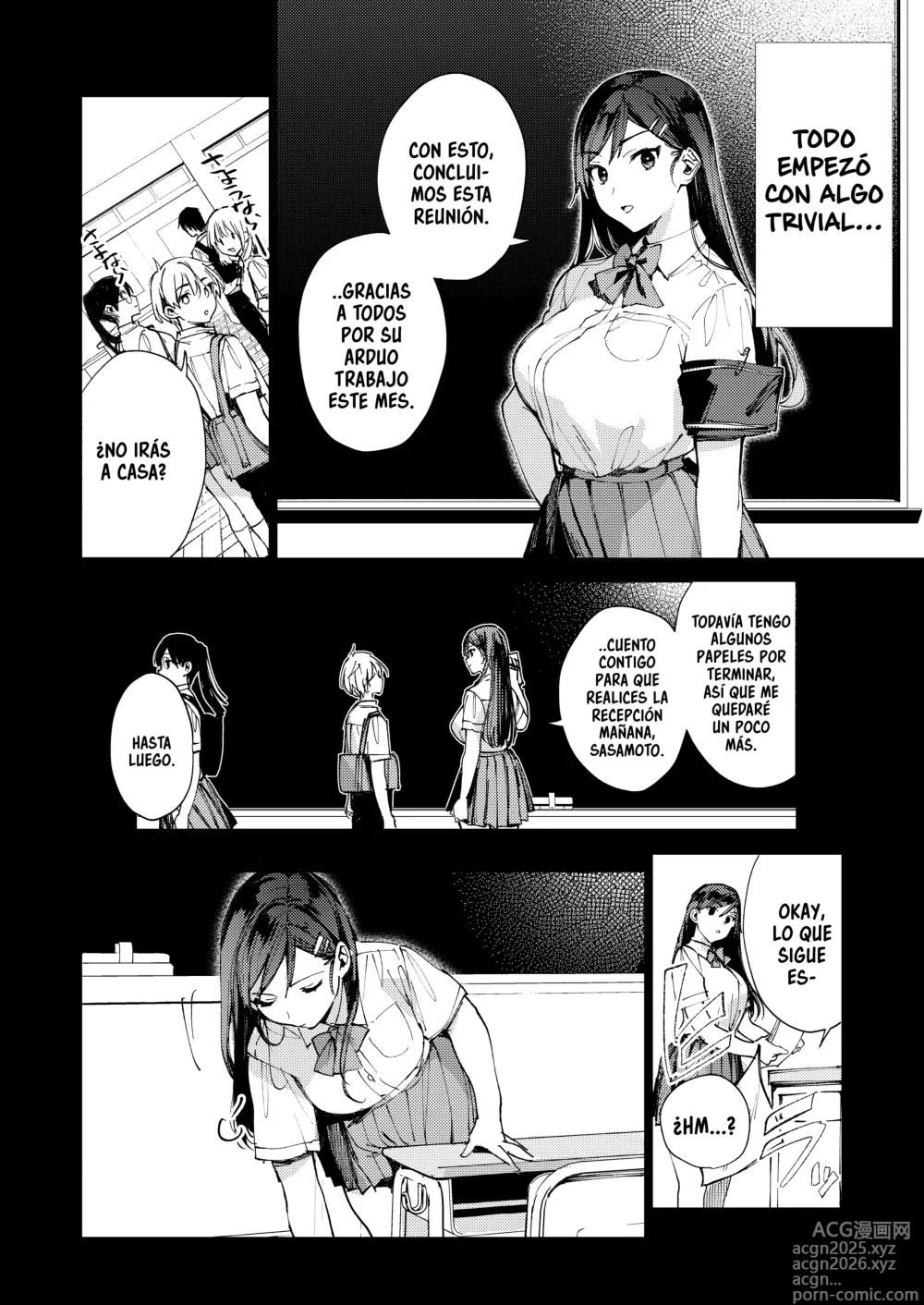 Page 9 of doujinshi La Estricta Presidenta del Comité Disciplinario no Puede Dejar de Masturbarse en la Escuela!