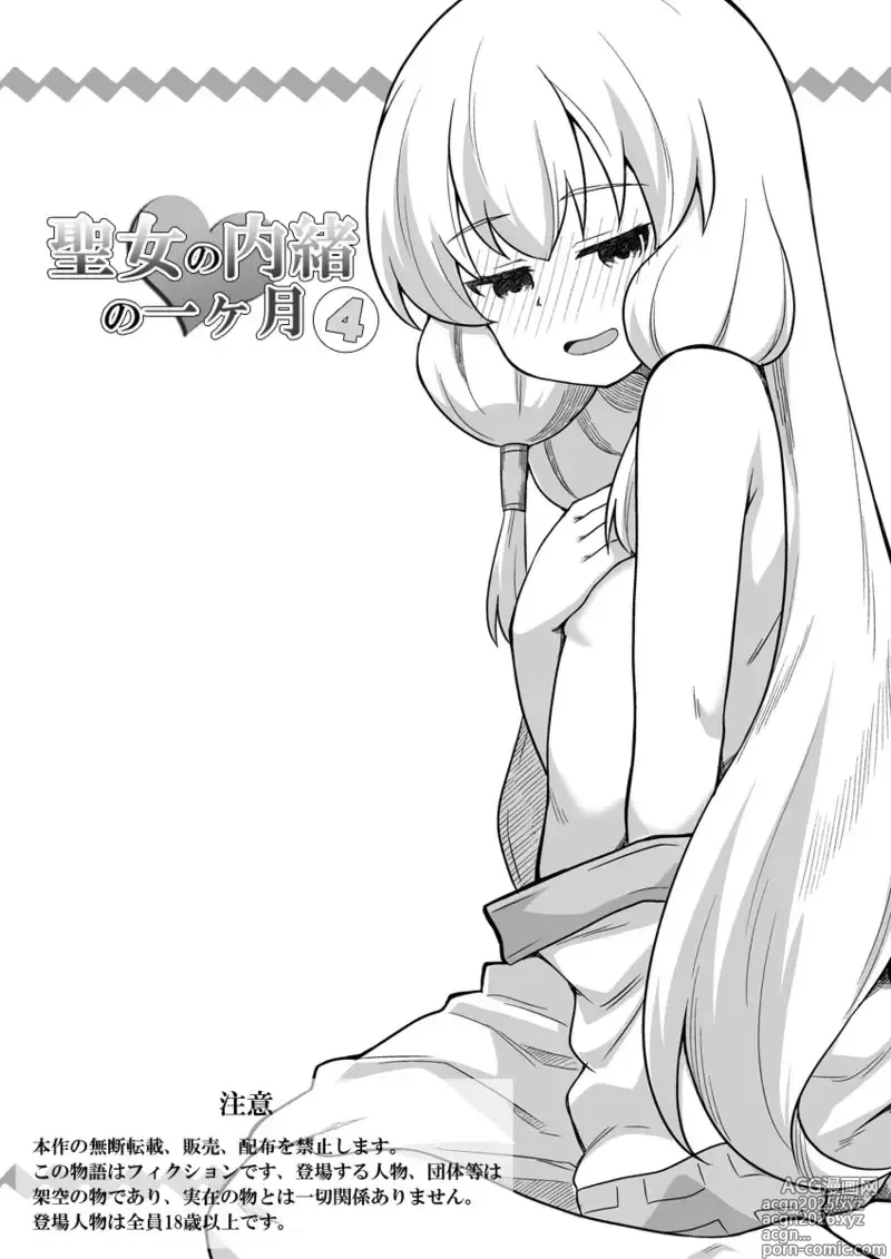 Page 2 of doujinshi 圣女秘密的一个月 4