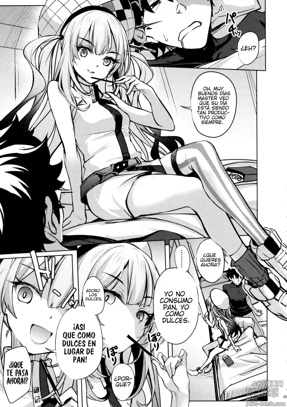 Page 4 of doujinshi La Traviesa Marie Alter Quiere Quejarse