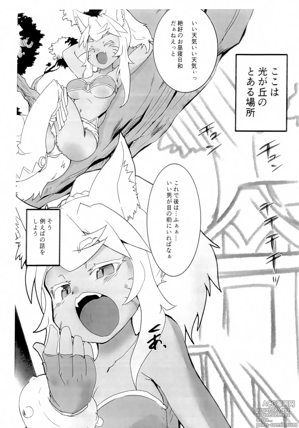 Page 2 of doujinshi Koi no Mahou wa Mousou no Hanashi