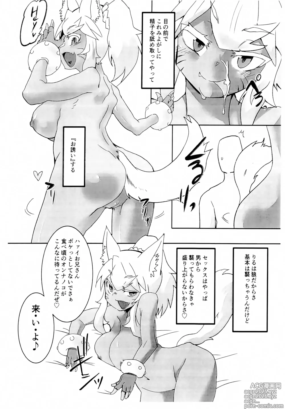 Page 5 of doujinshi Koi no Mahou wa Mousou no Hanashi