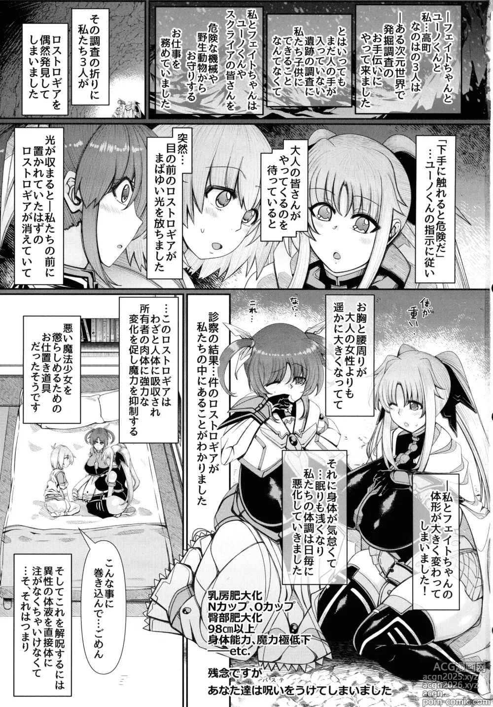 Page 3 of doujinshi Mahou shoujo wa noro wa remashita.