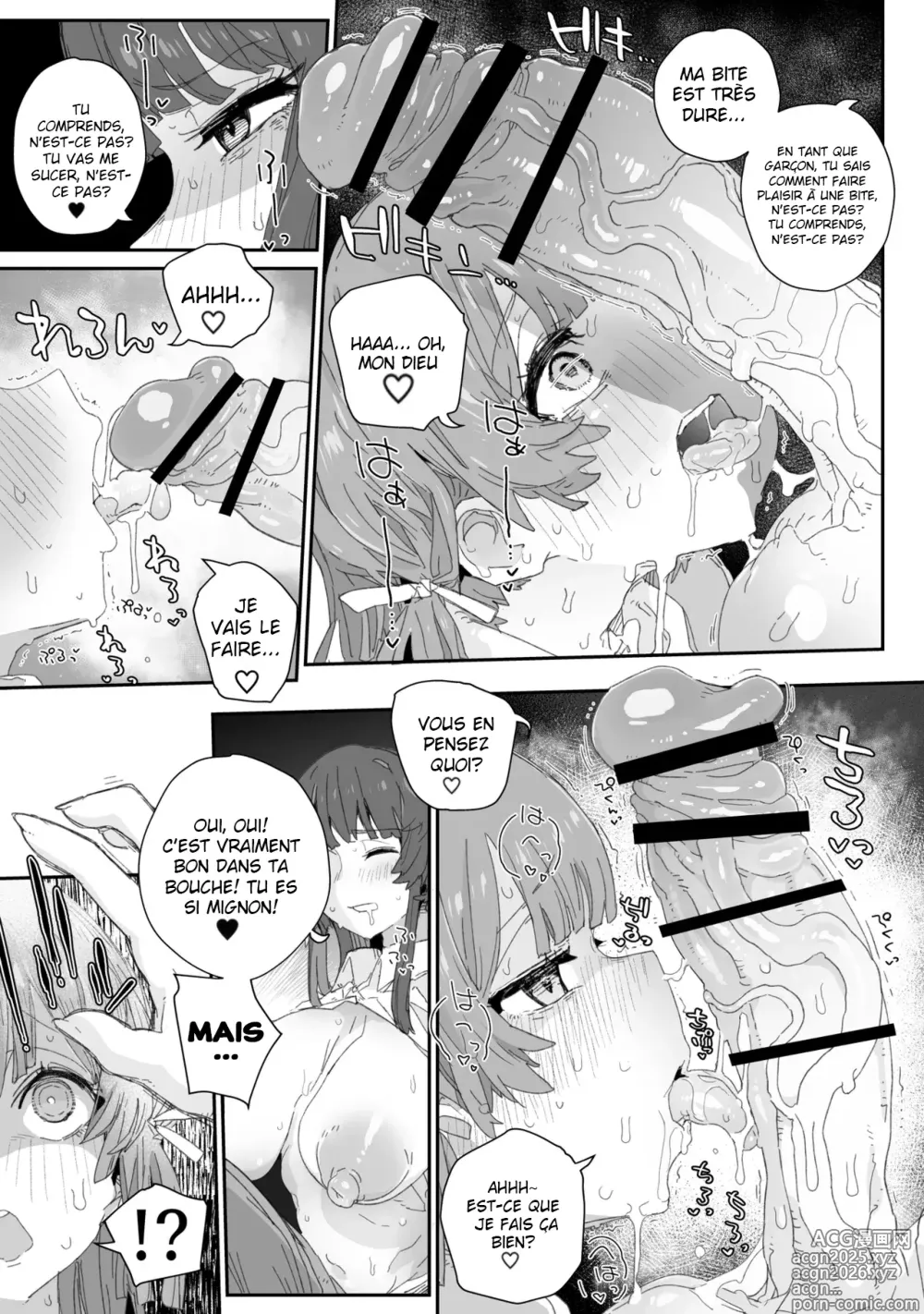 Page 10 of doujinshi Ne trouble pas ma morale !!! ~ Comment la présidente du comité des mœurs, une futanari à la forte libido, a perdu le contrôle face à un garçon efféminé ~
