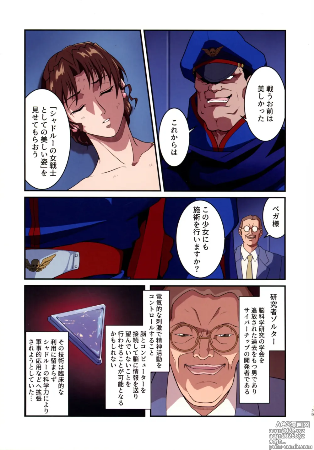 Page 29 of doujinshi ] Street Fighter Ⅱ V Haruurara ga Tadoru Korekara no Monogatari