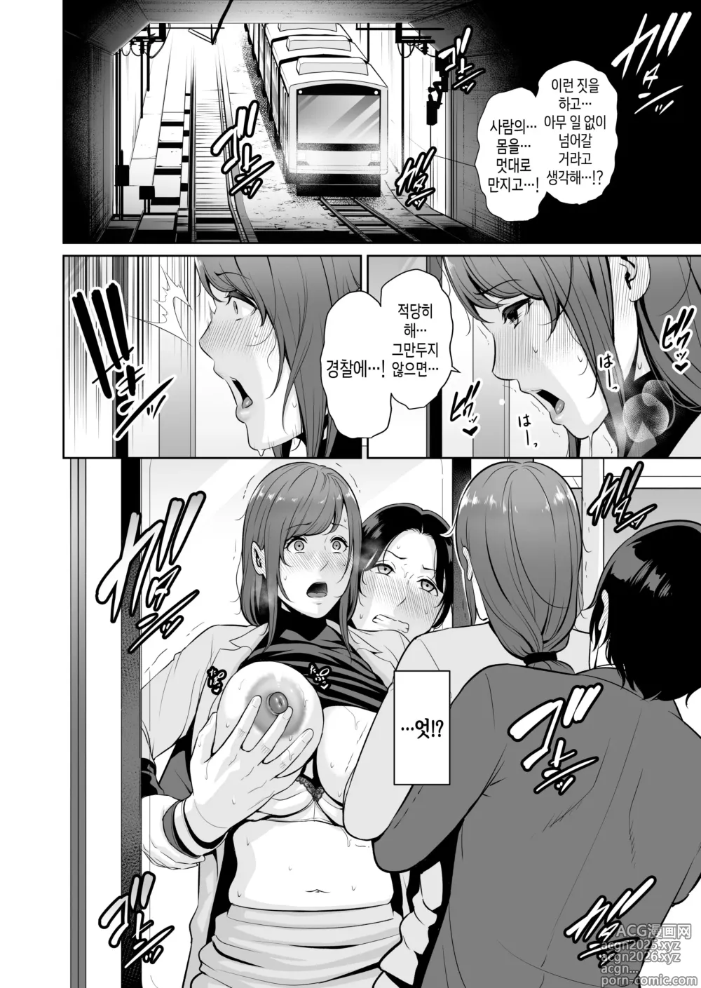 Page 27 of doujinshi 새엄마를, 전철에서...
