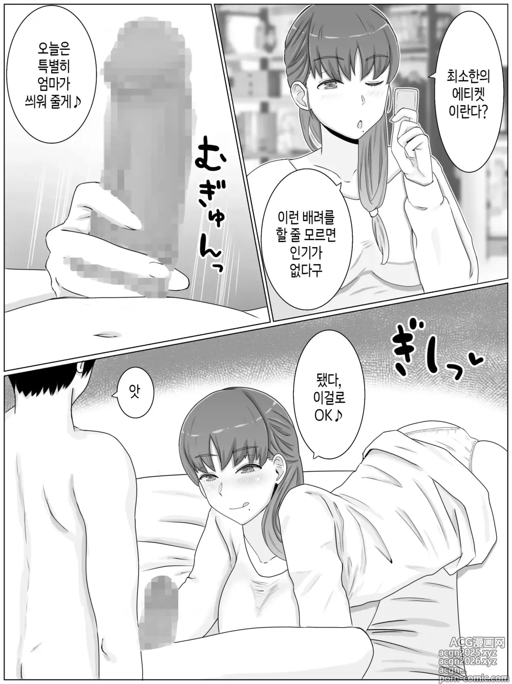 Page 15 of doujinshi 엄마와 하고 싶은 일 ~아들의 씨앗으로 임신하는 거유 엄마