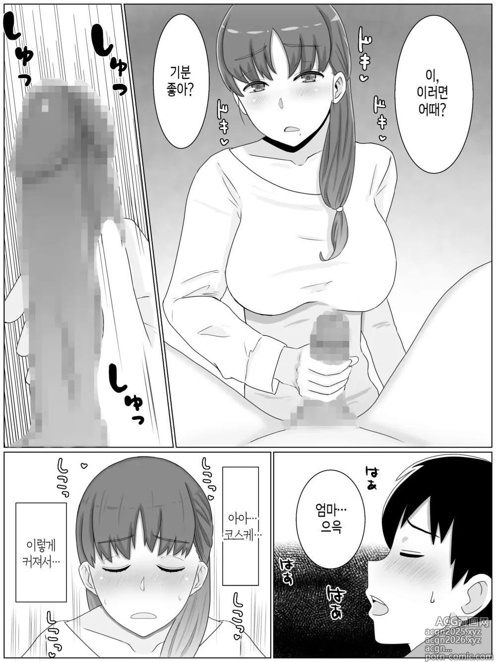 Page 9 of doujinshi 엄마와 하고 싶은 일 ~아들의 씨앗으로 임신하는 거유 엄마
