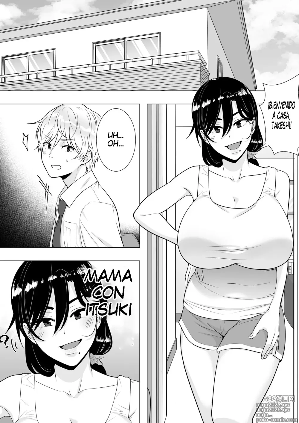 Page 9 of doujinshi Una Vigorosa Madre 3 ~Una Vida de Inseminacion con mi Amada Madre~