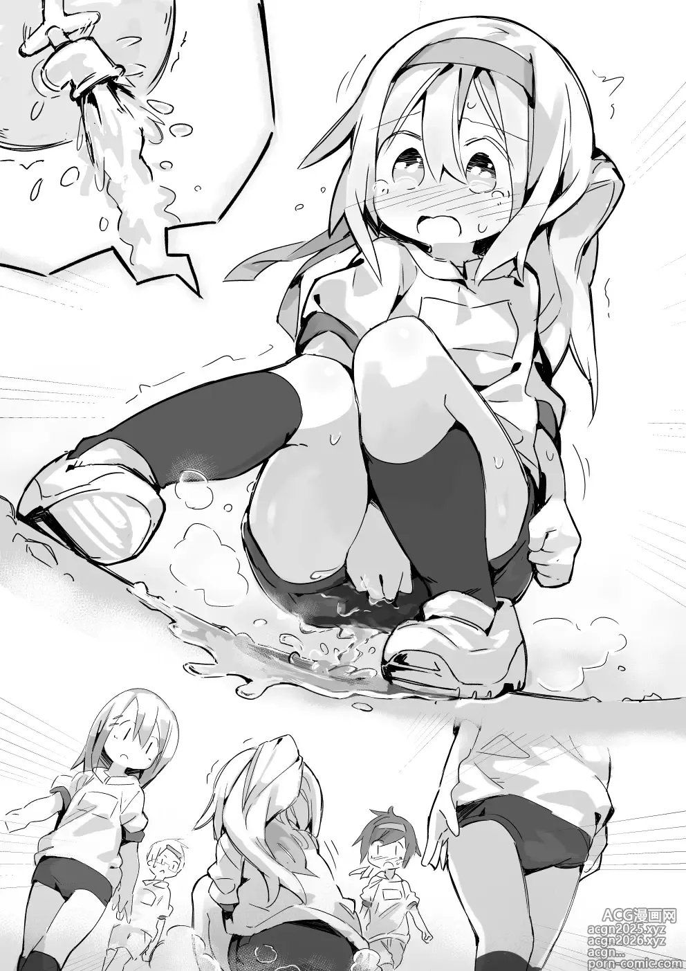 Page 6 of doujinshi Suibun o Ippai Totta Onnnanoko