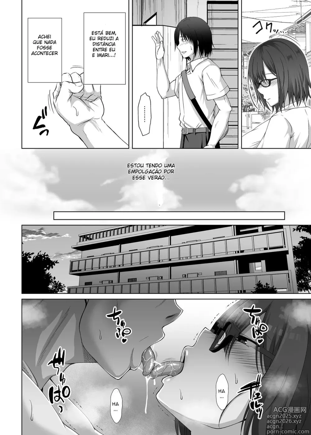 Page 7 of doujinshi Kanojo ga Tattoo o Ireta Wake ~Kataomoi no Kyonyuu Jimi Musume ga Yarichin Kareshi ni Somerareru made~