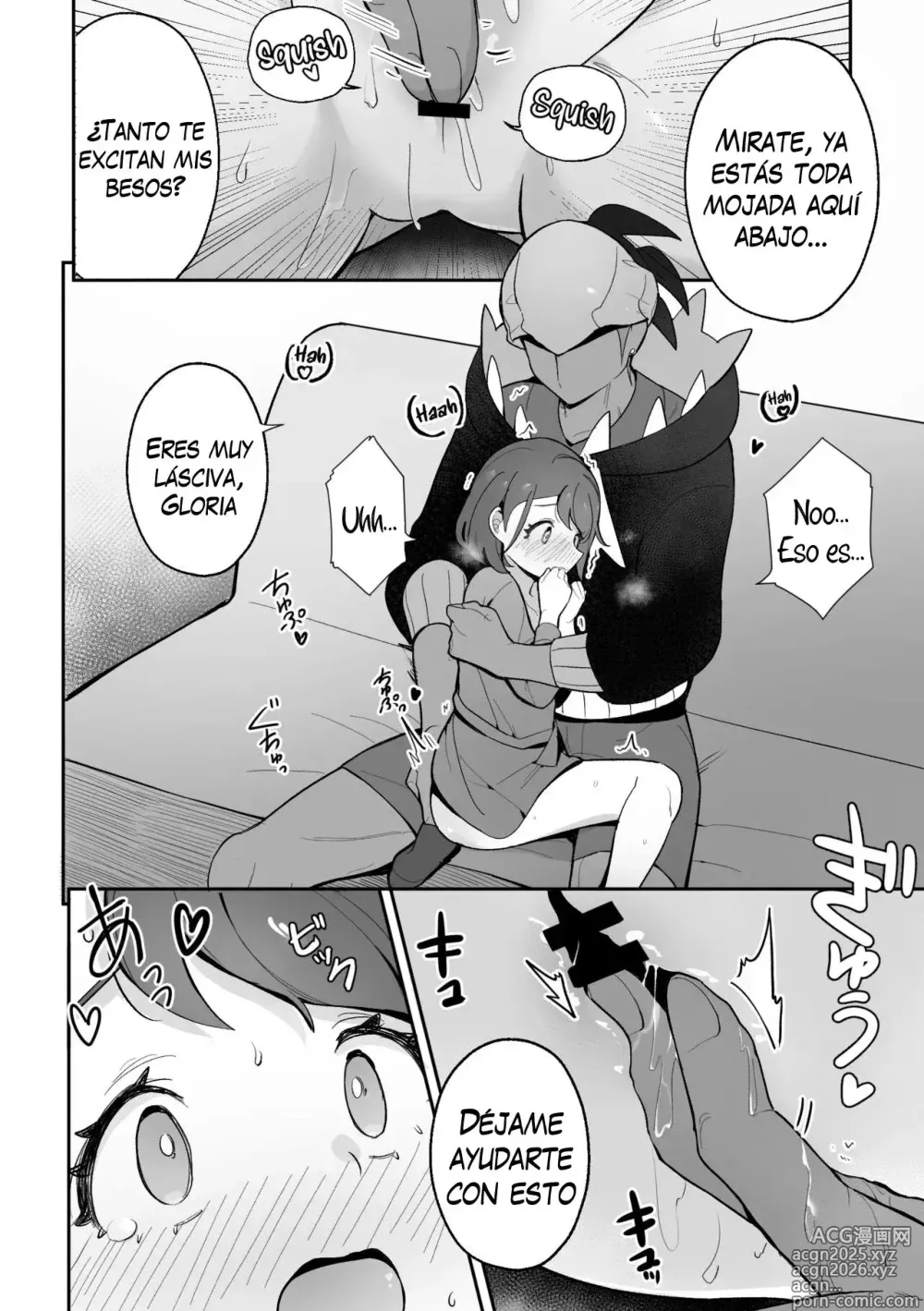 Page 10 of doujinshi El entrenamiento secreto de Gloria