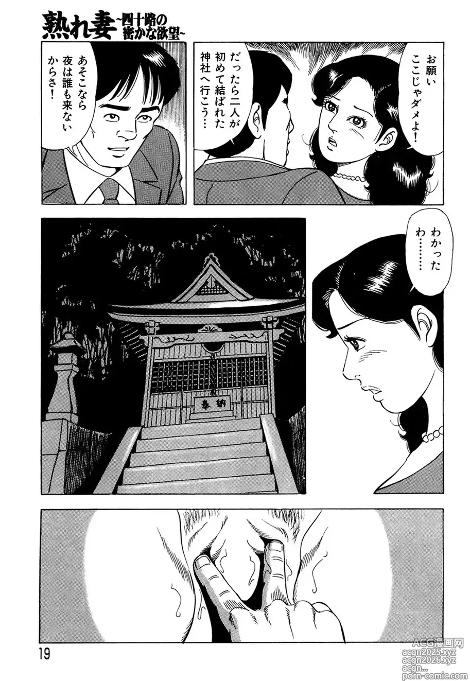 Page 18 of manga Ure Tsuma～ Yonjū-ro no Hisoka na Yokubō