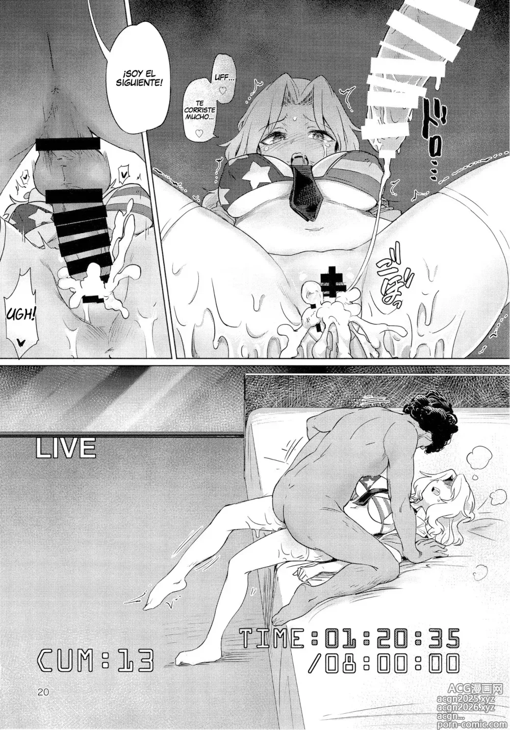 Page 20 of doujinshi Resistiendo 8 horas sin Parar: Kay Aguanta 8 horas Seguidas de Sexo sin Parar