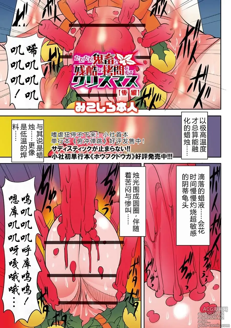 Page 2 of doujinshi ただただ鬼畜で残酷な拷問をするクリスマス 後編