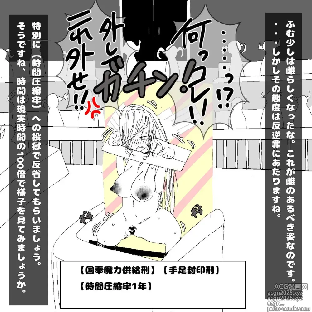 Page 12 of doujinshi 転生したら即拘束されて魔力電池にされちゃうって本当ですか？